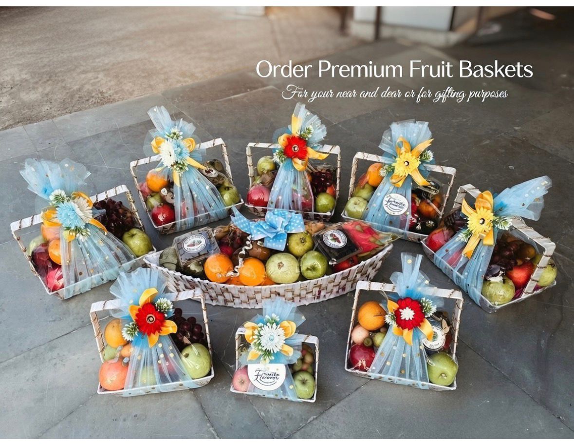 Boat Fruit Gift Basket